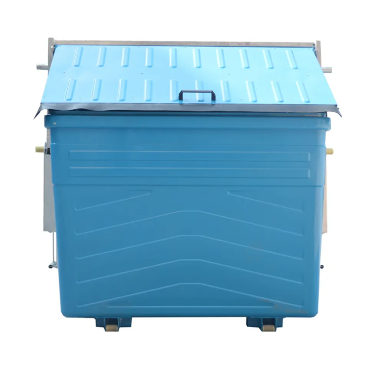 Large Metal Garbage Can