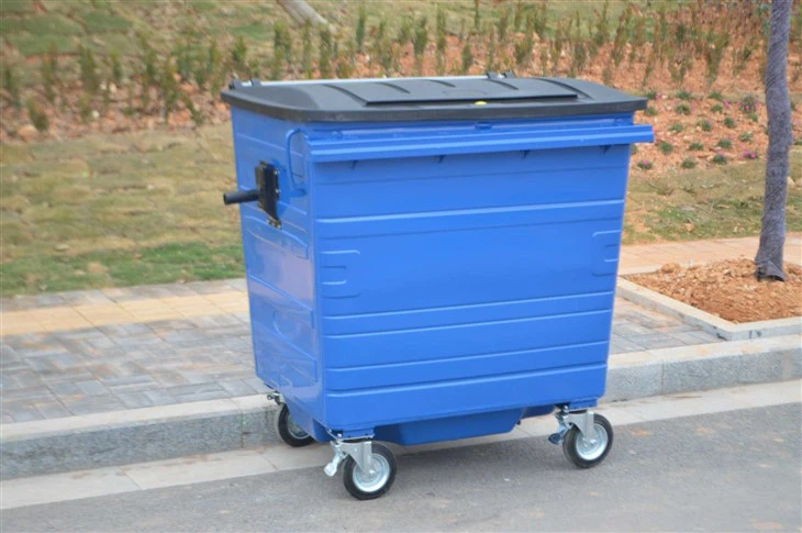 Galvanized Steel Can With Lid