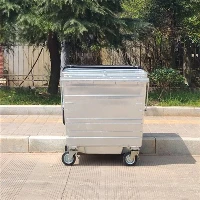 ¿Es fácil limpiar un cubo de basura galvanizado?